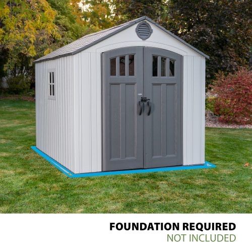Lifetime 8x10 Outdoor Storage Shed 