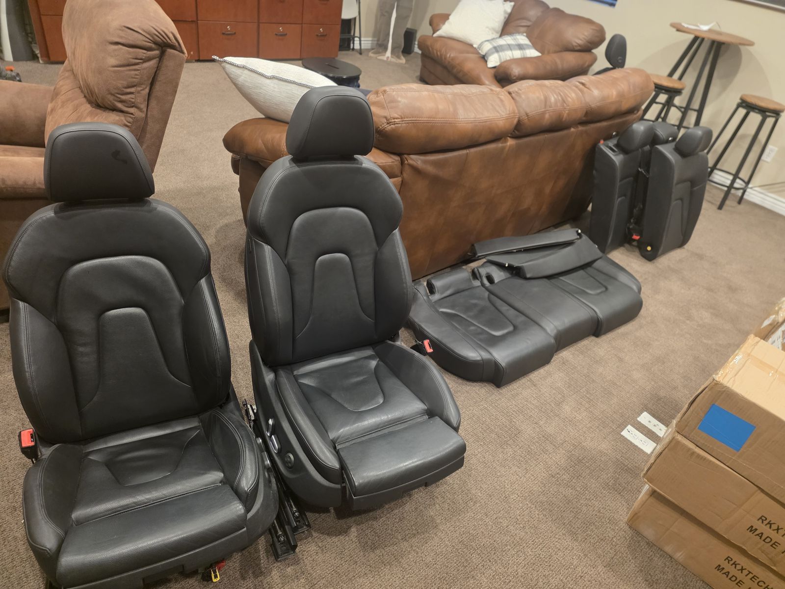 Audi A4, Avant, Allroad S-Line sport seat set B8, B8.5