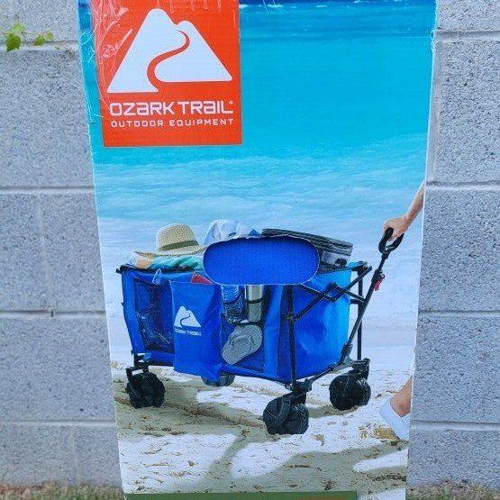 Ozark Trails Big Bucket Cart cargo camping wagon