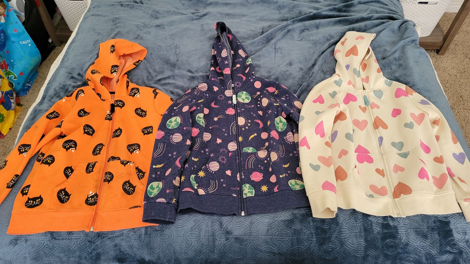 Girls Hoodies Lot Size 7/8
