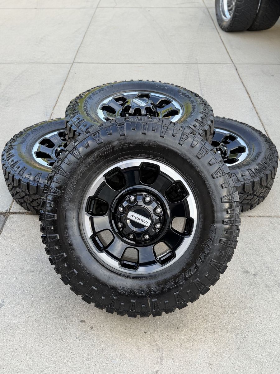 Brand new 2026 ford f250 platinum plus tremor wheels and tires