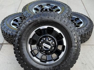Brand new 2026 ford f250 platinum plus tremor wheels and tires
