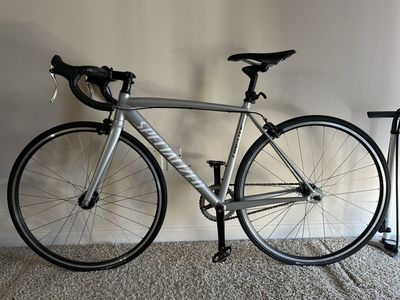 Specialized Langster 52cm Single Speed Road Bike - Silver, Very Well-Maintained
