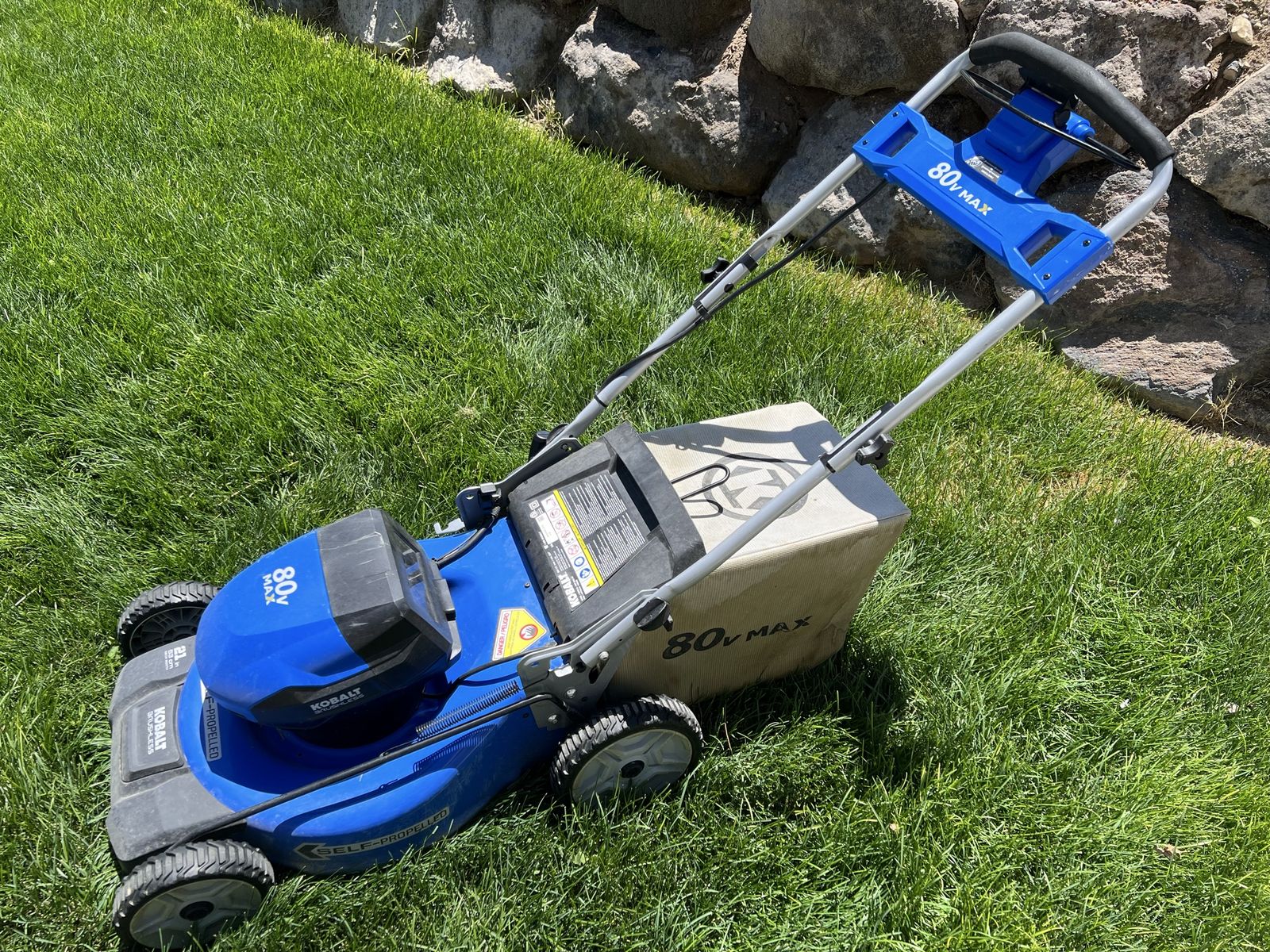 80v Electric Mower Kobalt