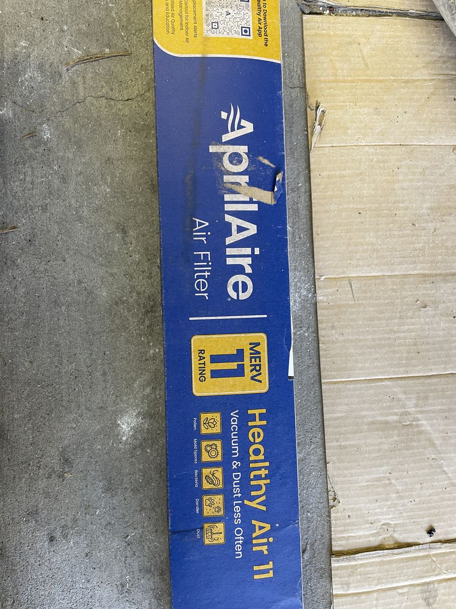 Brand New - AprilAire Healthy Air 11 Replacement Filter – MERV 11