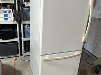 18.7 cu. ft. Bottom Freezer Refrigerator in White