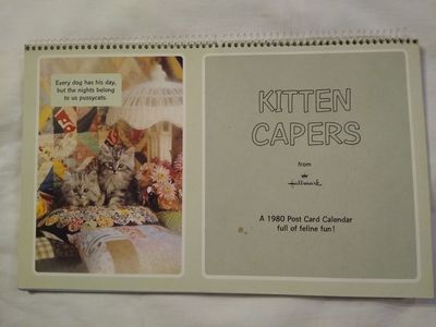 Hallmark Vintage Calendar with Tear-Off Postcards