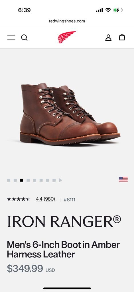 Red Wing Iron Ranger