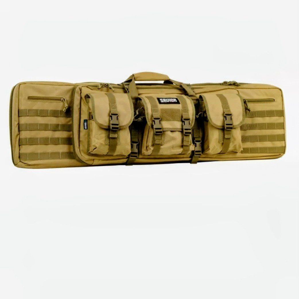 NEW SAVIOR Double Rifle Case - 42 inch - Coyote B