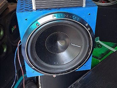 Rockford Fosgate Punch P3 12" Dual 4-Ohm Subwoofer with Power Acoustik 1000W Amp