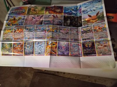 POKEMON CARDS, TINS AND POSTER