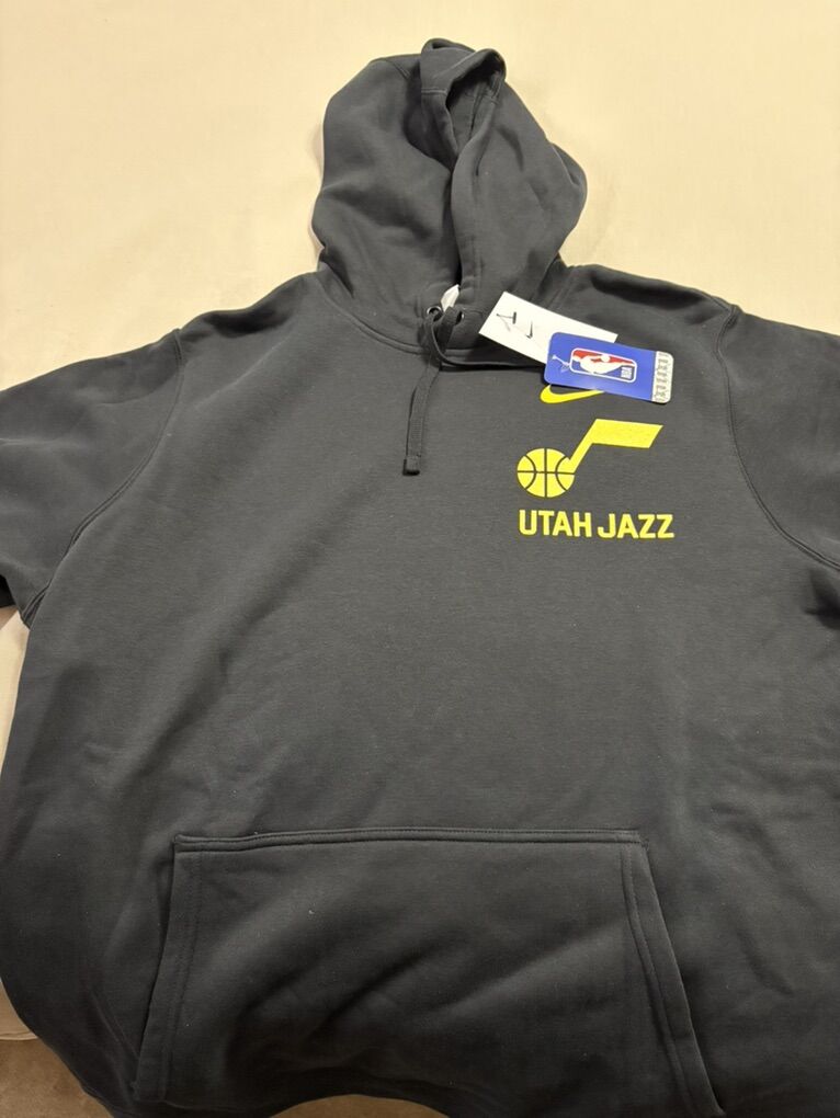 New Nike Utah Jazz Hoodie Mens XL With Tags