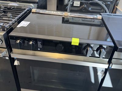 New Samsung Bespoke 30 in. 5-Burner Element Smart Slide-In Electric Range in Stainless Steel with Air Sous Vide and Air Fry