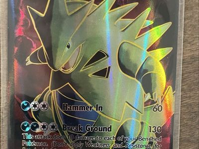 Tyranitar EX 91/98 Full Art Holo Pokemon Card