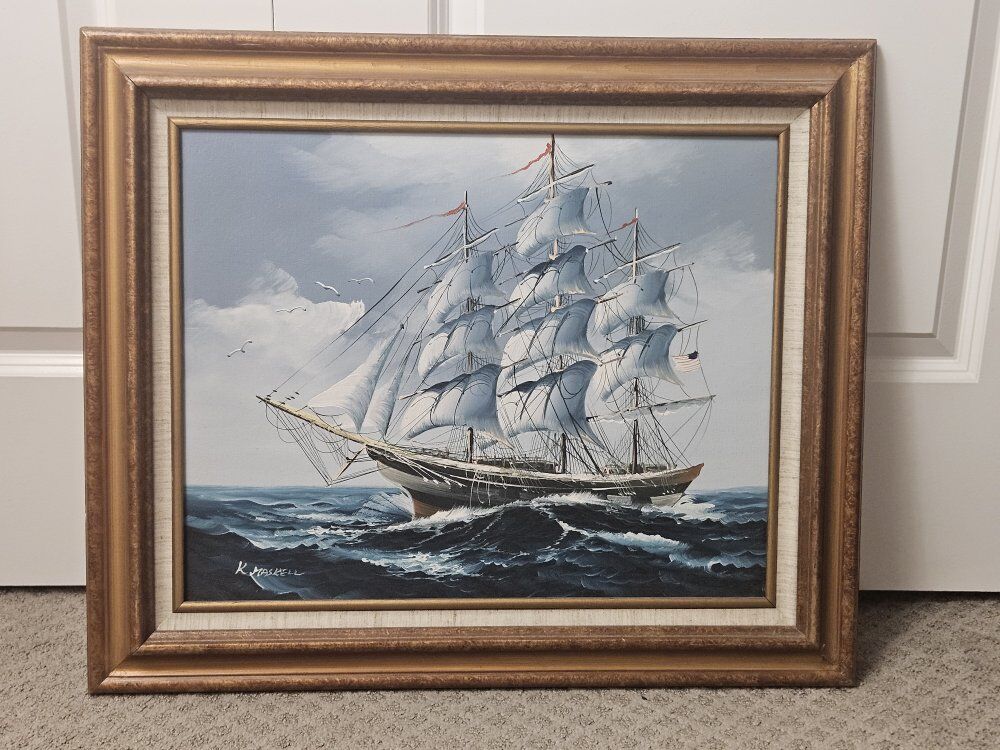 original ship painting