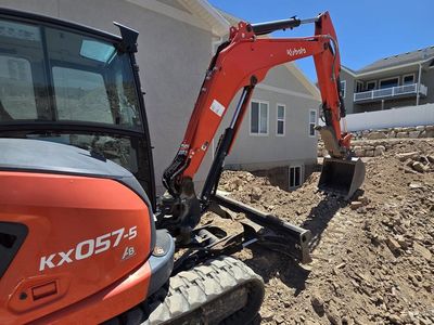 2022 Kubota KX057-5 Compact Excavator Mini Digger