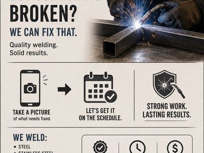 Need something fixed/welded ?
