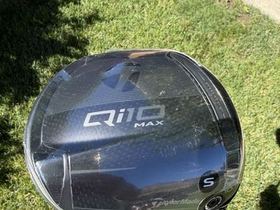NEW TaylorMade Qi10 Max Black Designer Series Driver 10.5 Stiff