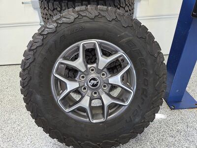 BFG KO2 Tires 285/70-17 on Bronco Wheels