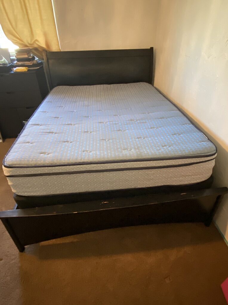 Queen Bed Frame And Mattress