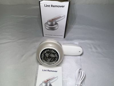 New Portable Electric Lint Remover with Rotary Sharp Blades & USB Charging Cable