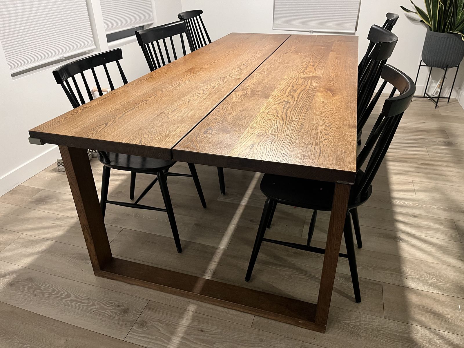 Solid Oak Dining Table