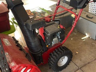 Troy-Bilt Storm 2660 26" Two-Stage Electric Start Snow Blower with Just One Hand Operation