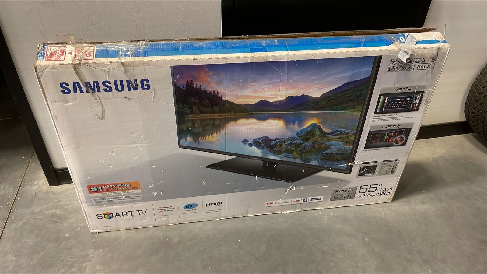 Samsung 55” flat screen