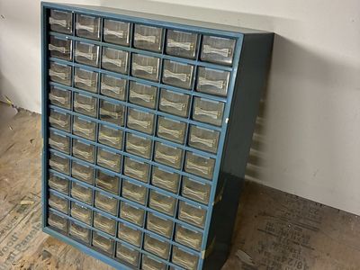 Vintage Garage Man Cave storage bins