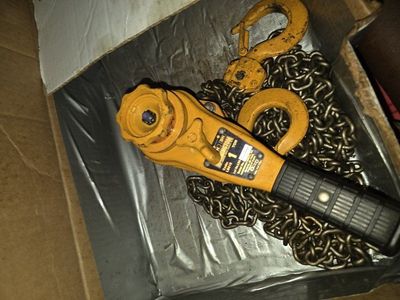 Harrington 1 ton chain manual hoist