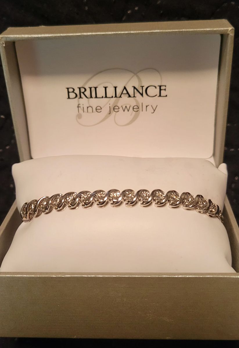 Brilliance Diamond Tennis Bracelet — New in Box