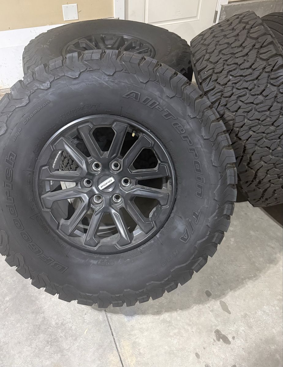 Ford Raptor Wheels Rims Tires 2025-2026