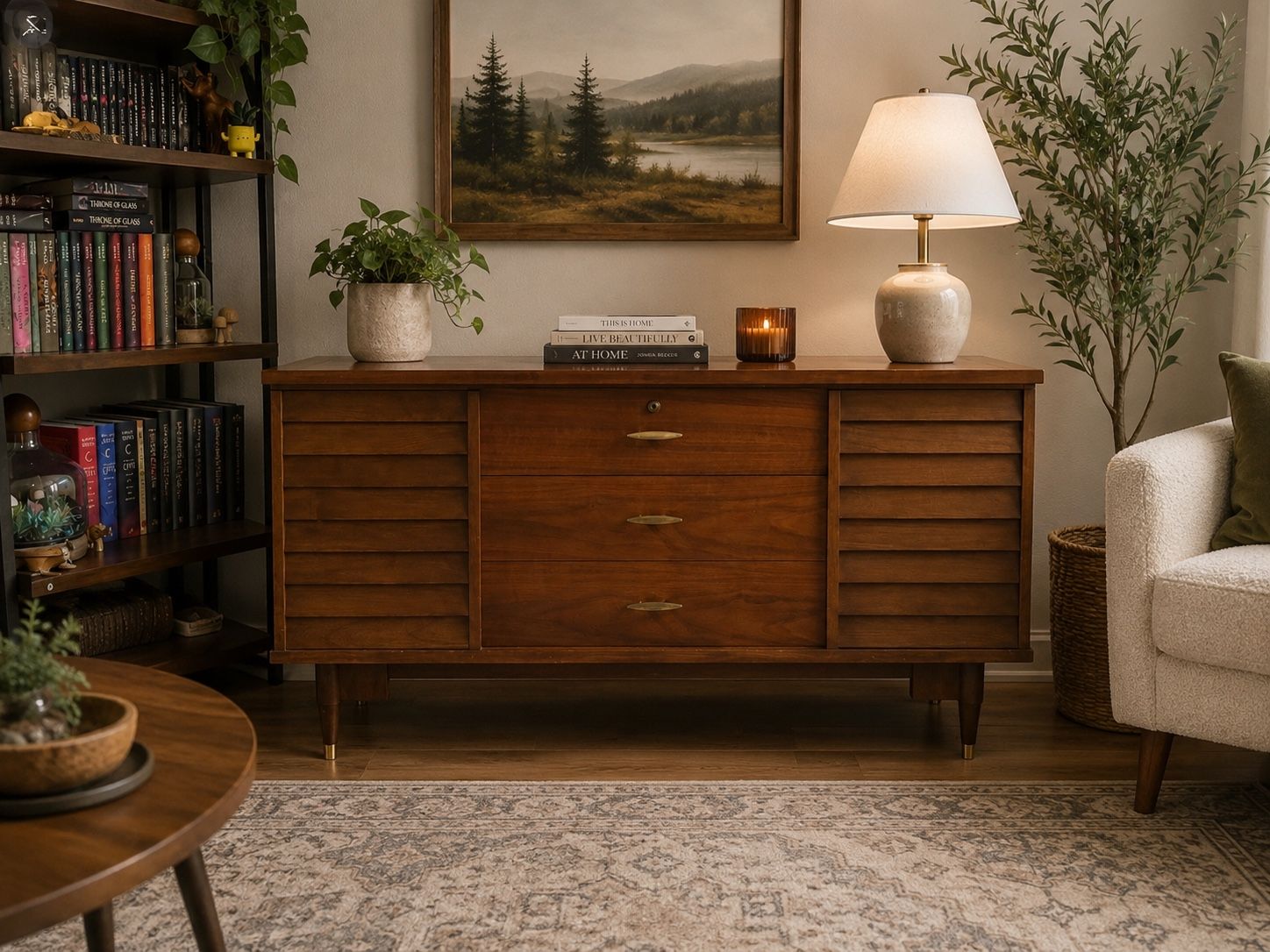 Mcm wooden chest
