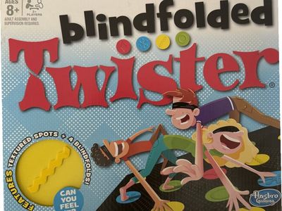 Hasbro Gaming Blindfolded Twister Party Board Game
