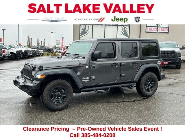 2018 Jeep Wrangler Unlimited Sport