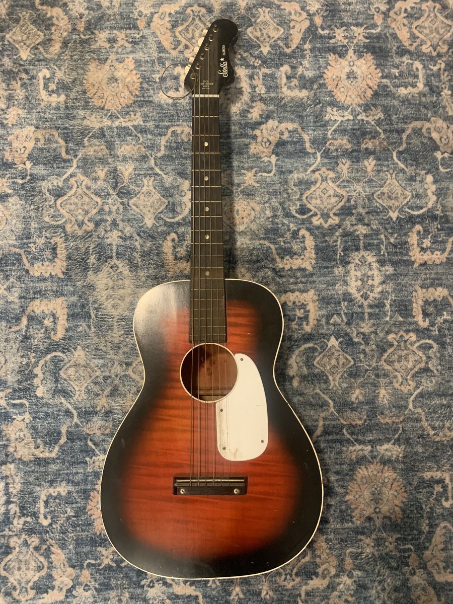 Harmony Stella parlor guitar