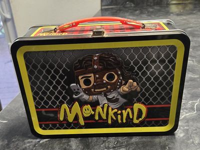 Mankind tin lunch box