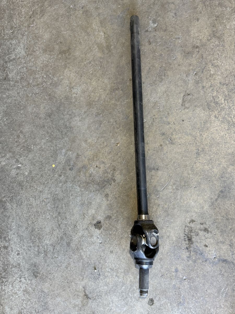 Axle shaft for heavy duty trucks 49” long