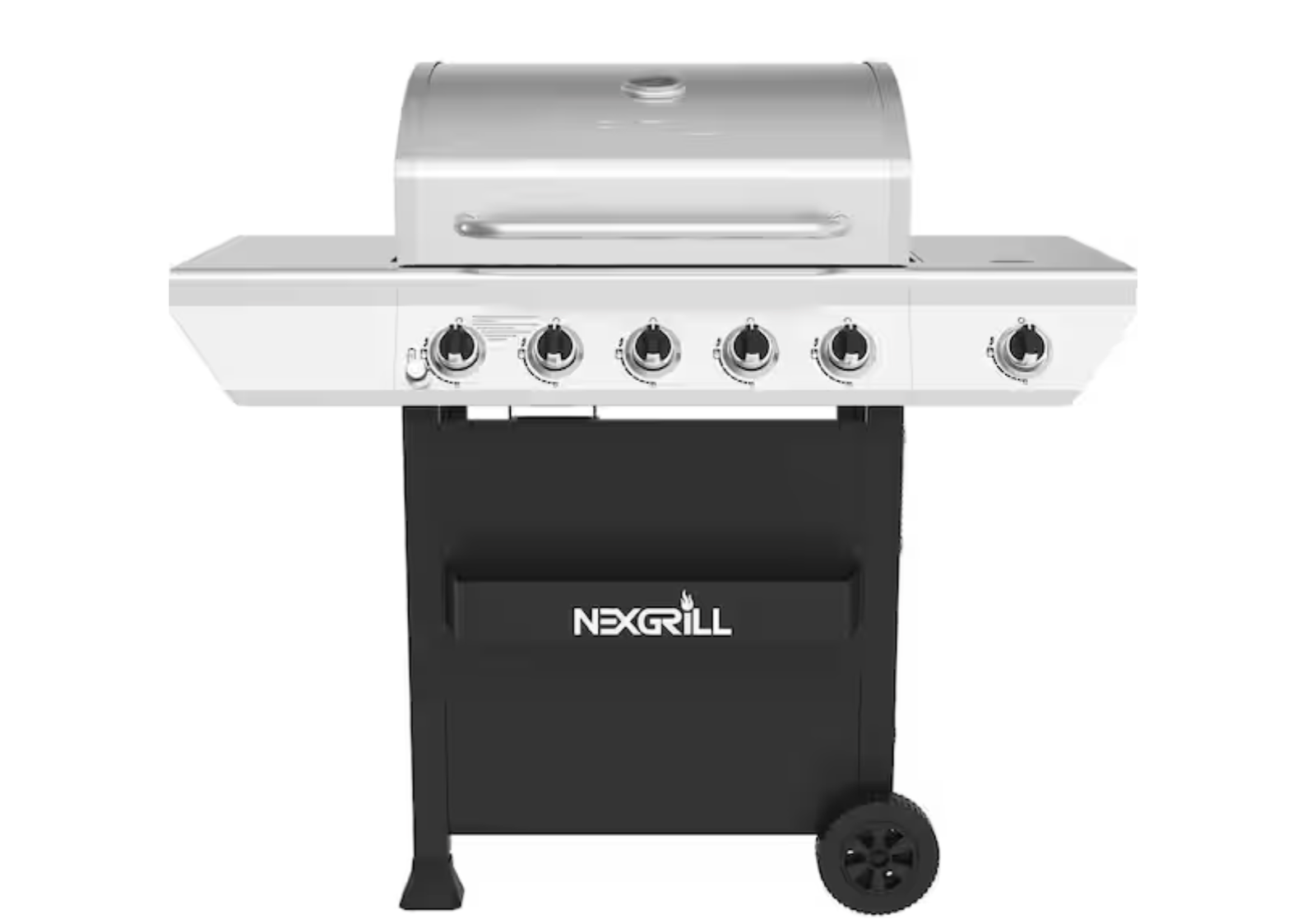 New in Box Nexgrill 5-Burner Propane Gas Grill in Stainless Steel with Side Burner