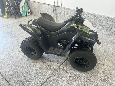 2022 Kawasaki KFX 90 Youth ATV Quad - Black/Green