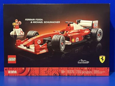 Lego Icons 11375 Ferrari F2004 & Michael Schumacher