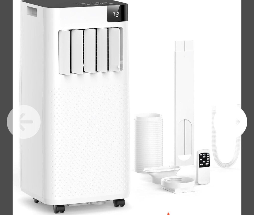 8,000 Btu Portable Air Conditioner, A/C, New