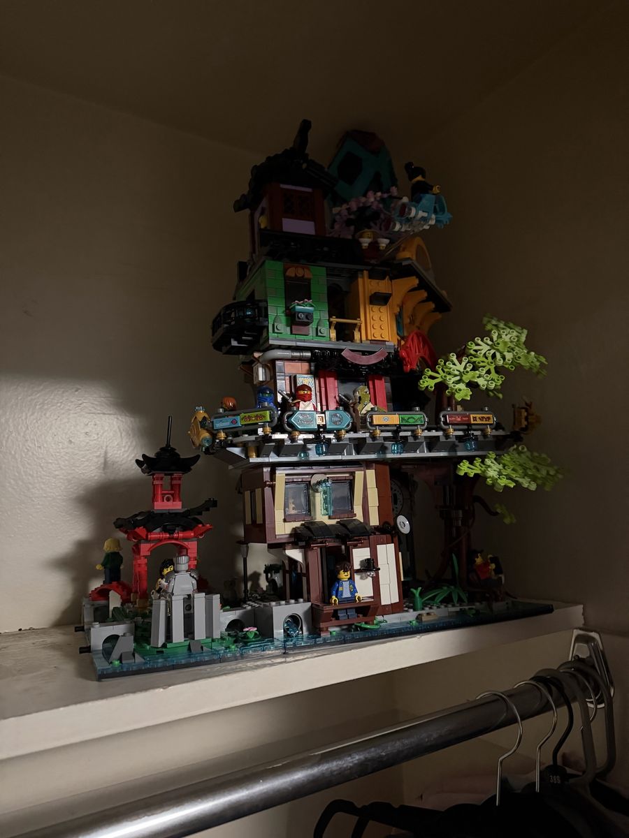 Various Used LEGO Sets: Ninjago City Markets, NASA Apollo Saturn V, T-Rex Fossil & More