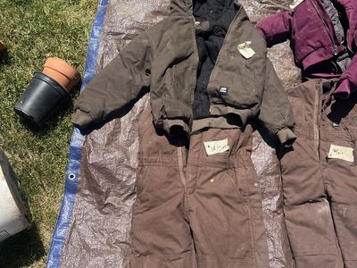 Berne Kids Canvas Jackets + Overall Bibs