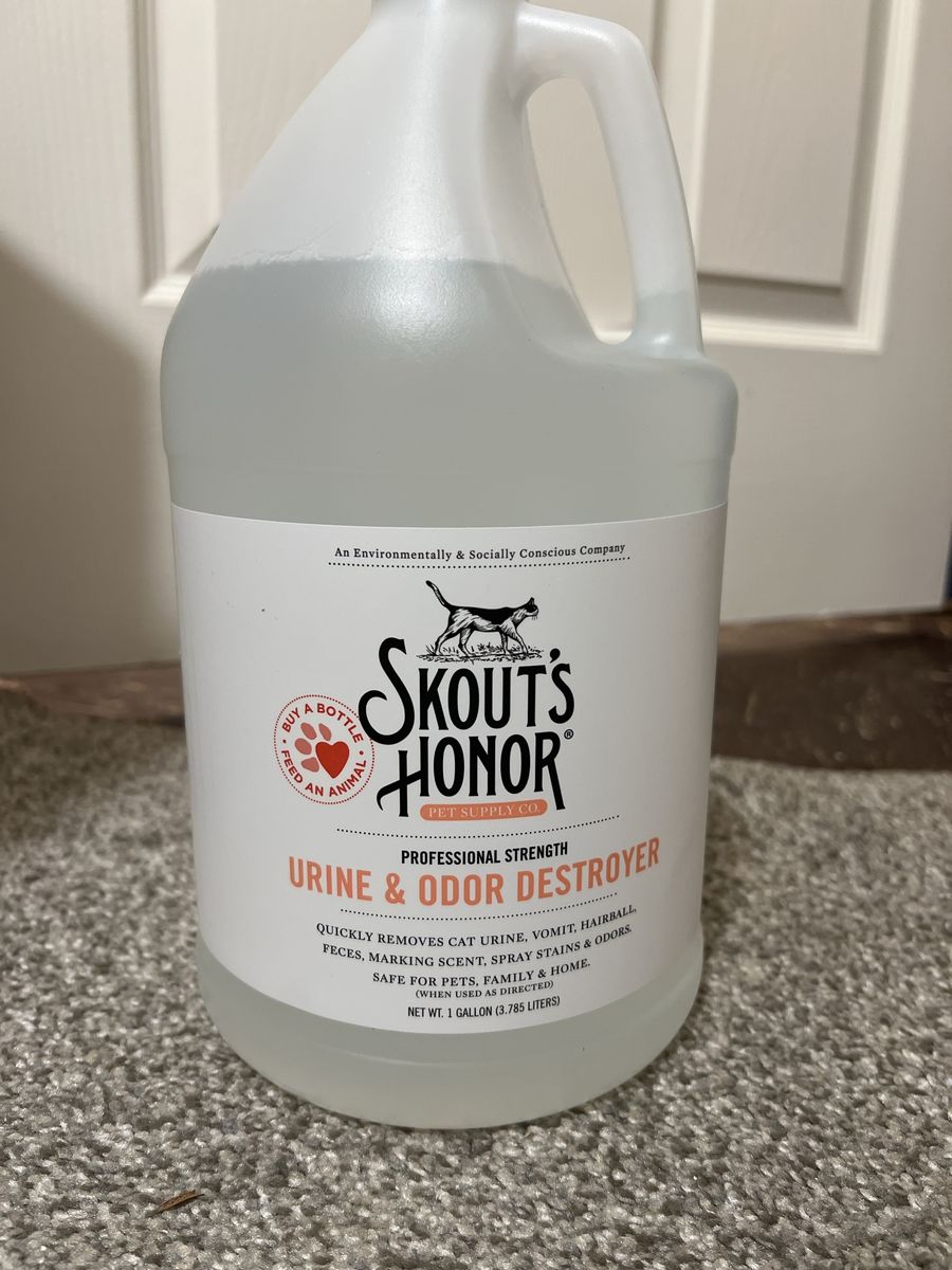 Skouts honor urine and odor destroyer cleaner