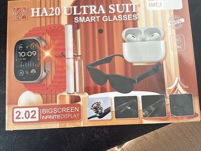 Smart Glasses + Watch + Earbuds Bundle – $80 FIRM