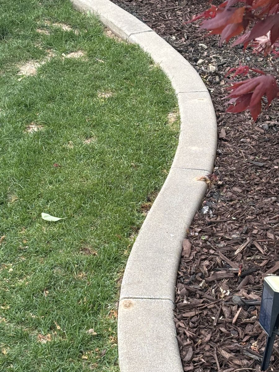 Concrete edging