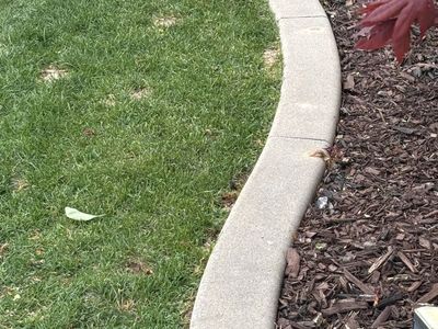 Concrete edging