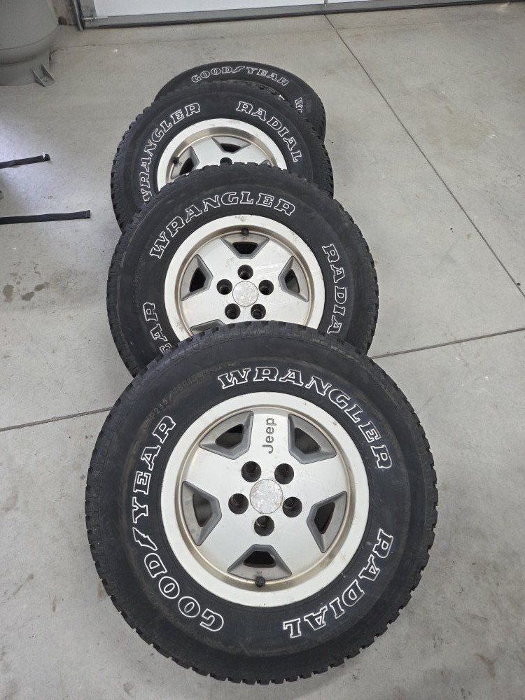 Stock XJ Wheels/ Tires