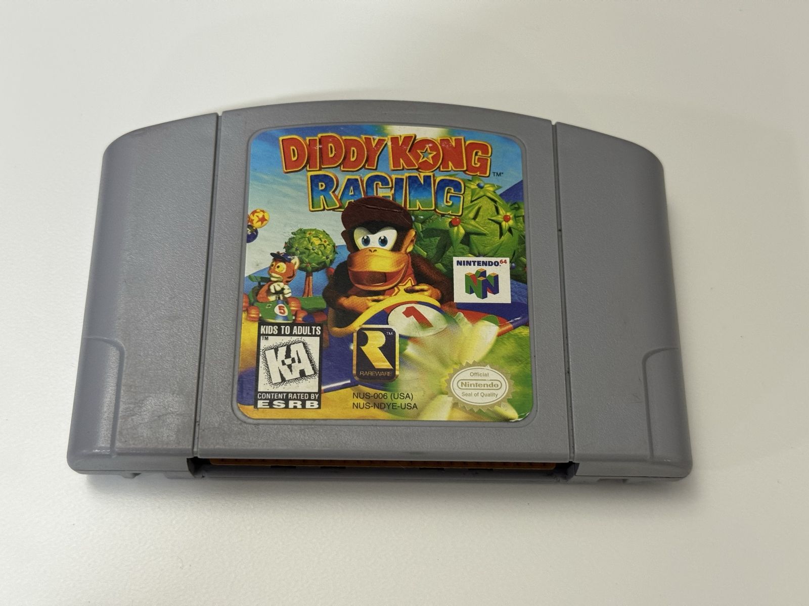 Authentic Nintendo 64 / N64 Game / Diddy Kong Racing